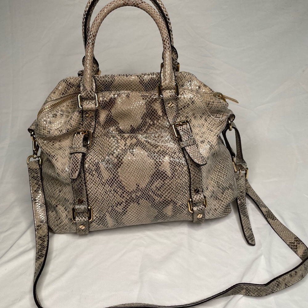 Michael Michael Kors Green/Beige Python - image 4